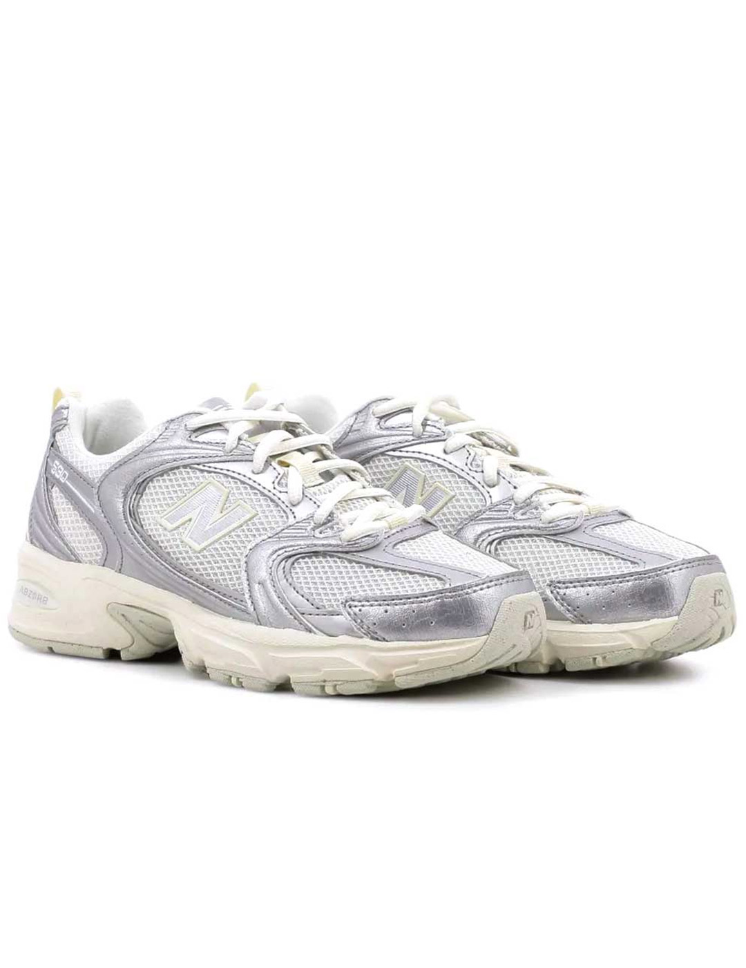 zapatilla new balance 530 gris/plata