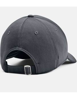 gorra under armour ajustable gris/negro