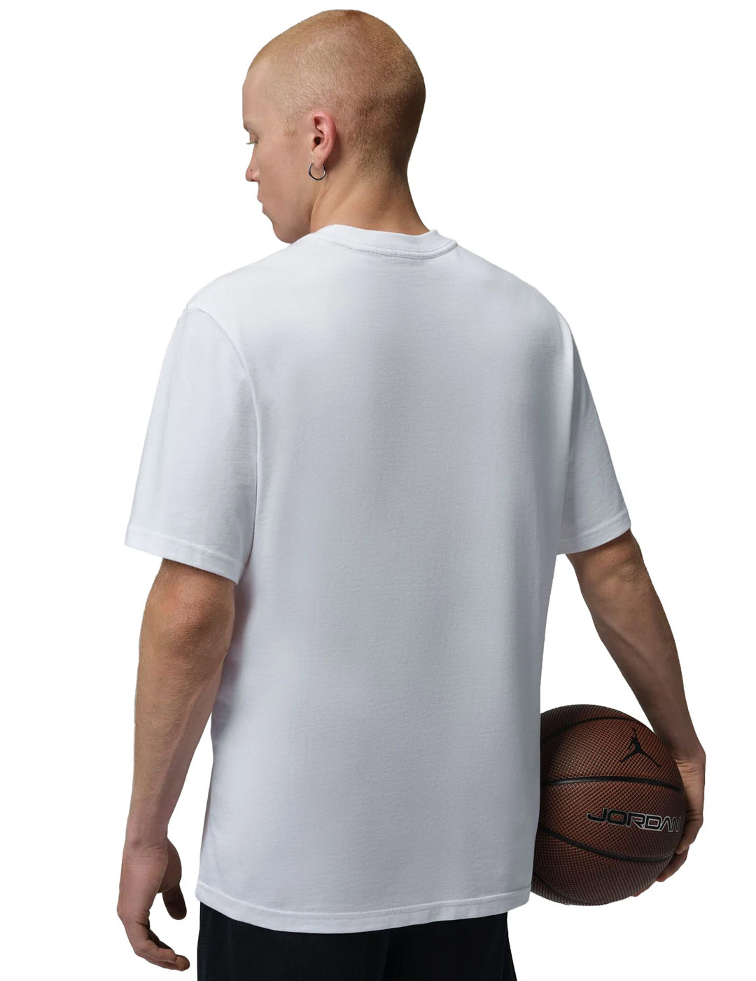camiseta Jordan manga corta hombre, blanco
