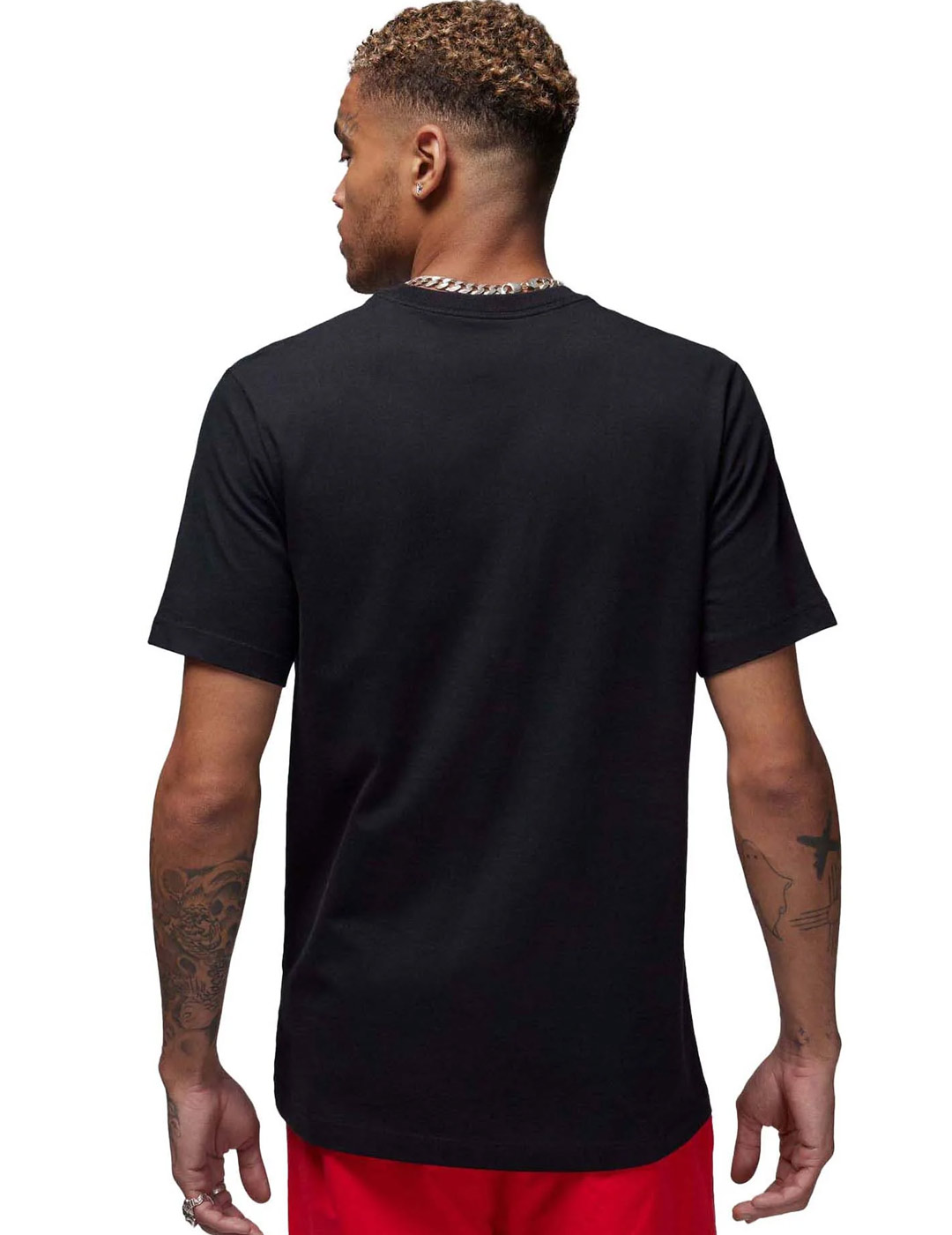 camiseta manga corta Jordan hombre, negro