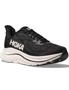 zapatilla running mujer Hoka Clifton 10, negro/blanco