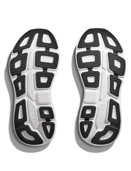 zapatilla running hombre Hoka BONDI 9, negro/blanco