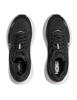 zapatilla running hombre Hoka BONDI 9, negro/blanco