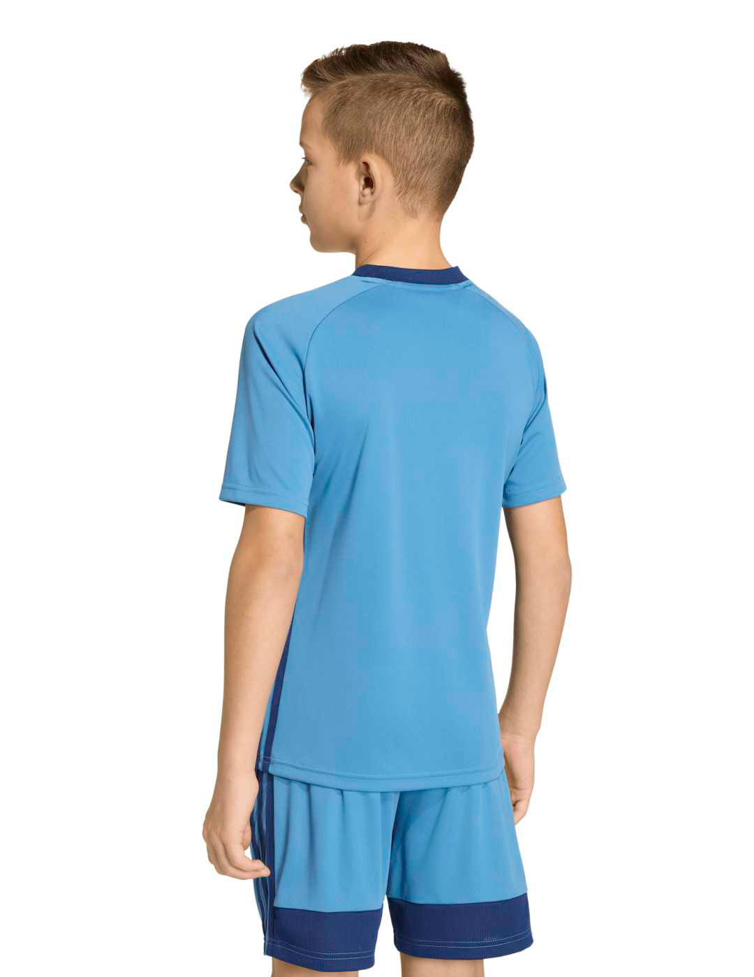 camiseta adidas junior manga corta Tiro, azul