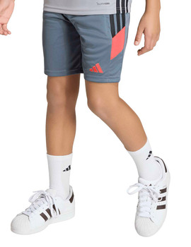 short adidas junior Tiro, gris/negro