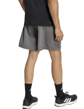 short adidas hombre 5" microfibra, gris