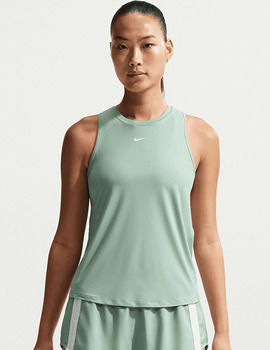 camiseta de asas mujer, nike One Cassic dri-fit, verde