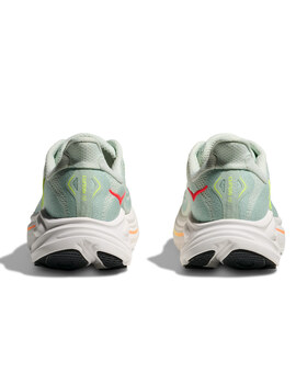 zapatilla running mujer Hoka CLIFTON 10, verde/neon