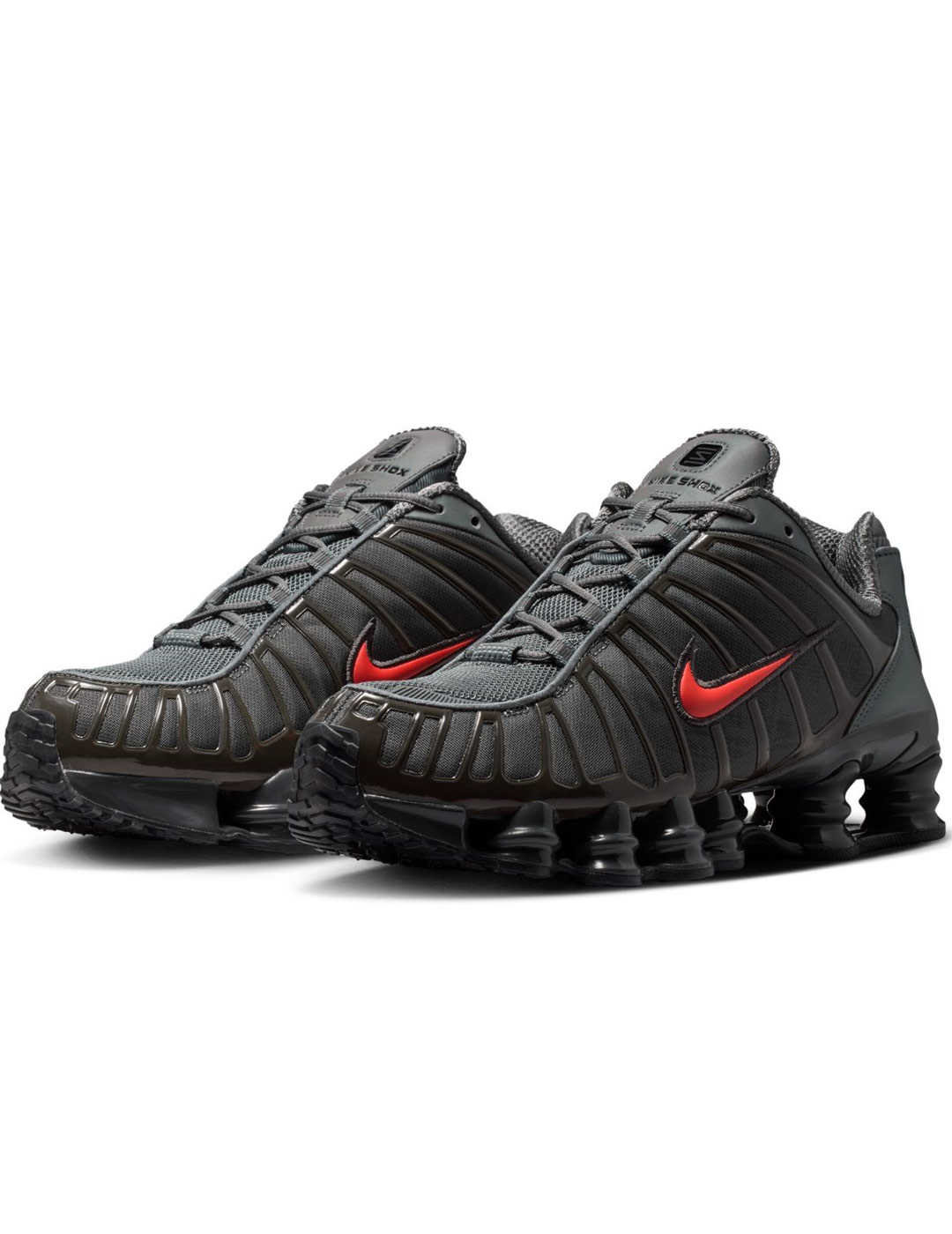 zapatilla hombre nike  SHOX TL SE, gris/rojo