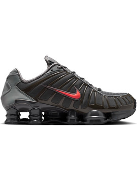 zapatilla hombre nike  SHOX TL SE, gris/rojo