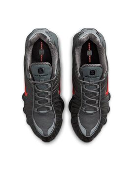 zapatilla hombre nike  SHOX TL SE, gris/rojo