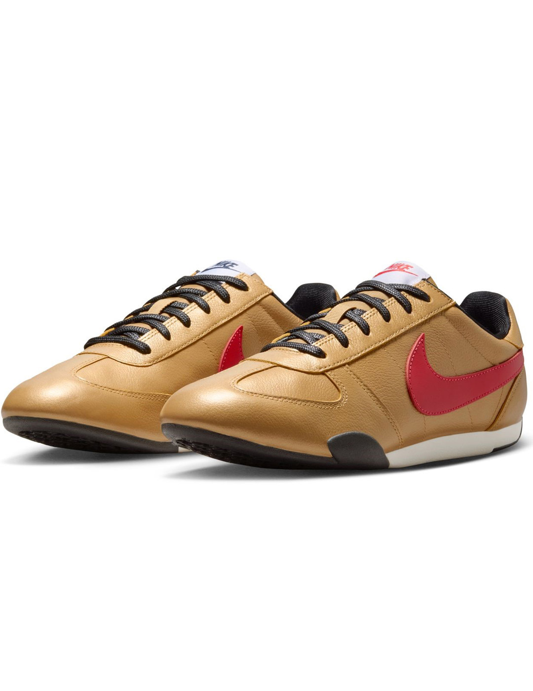 zapatilla mujer nike  SPRINT SISTER, dorado/rojo