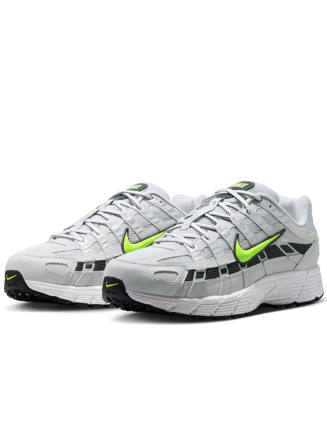 zapatilla nike hombre  P-6000 , gris/verde