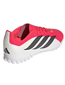 bota de fútbol adidas junior PREDATOR CLUB TF J, rojo/blanco