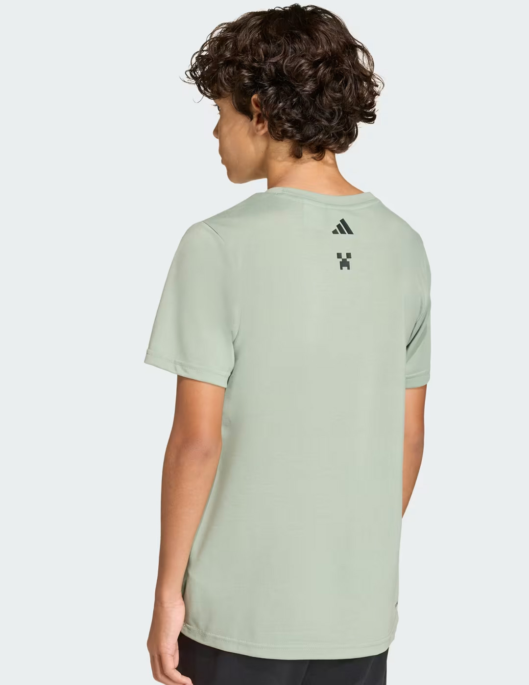 camiseta adidas manga corta junior, verde