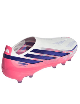 bota de fútbol adidas F50 HYPERFAST PRO LL AG, blanco/rosa