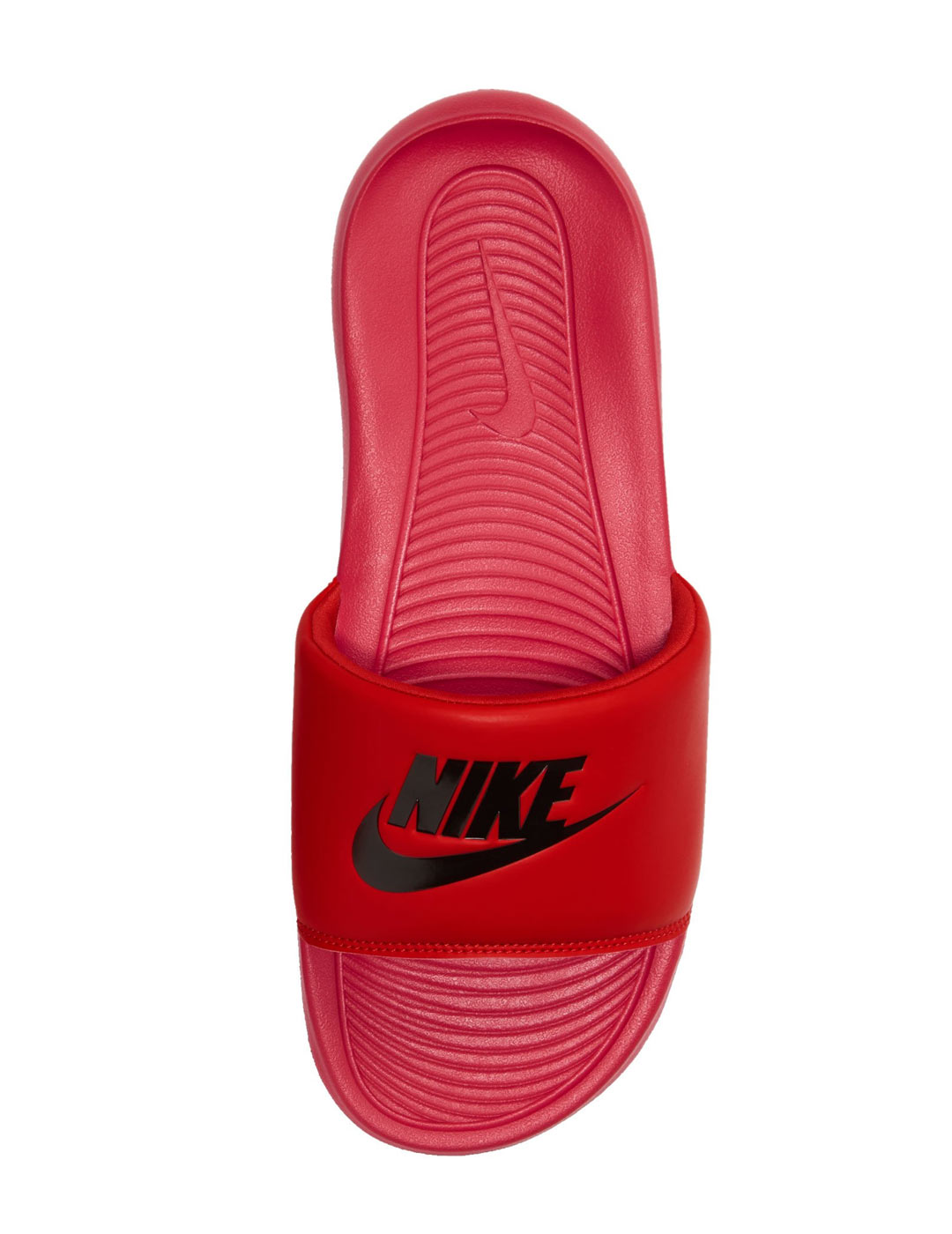 chancla nike hombre VICTORI ONE rojo/negro