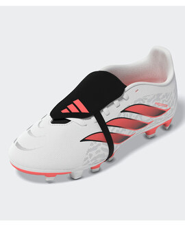 bota de fútbol adidas PREDATOR CLUB FT FG/MG Junior, blanco
