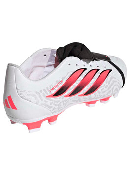 bota de fútbol adidas PREDATOR CLUB FT FG/MG, blanco/rojo/negro