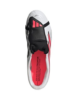 bota de fútbol adidas PREDATOR CLUB FT FG/MG, blanco/rojo/negro