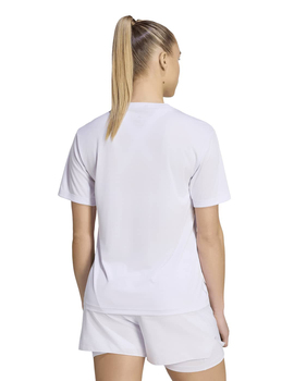 camiseta técnica adidas mujer manga corta RUN ESS TEE, blanco