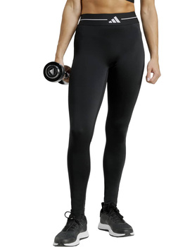 malla larga mujer adidas negro/blanco