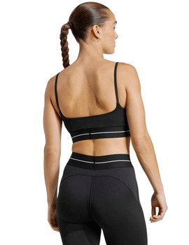 sujetador deportivo adidas HYG , negro/blanco