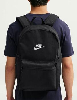 mochila nike HERITAGE , negro/blanco