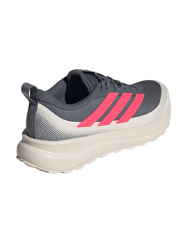 zapatilla adidas trail running RUNFALCON 6  ATR, gris/beig/rosa