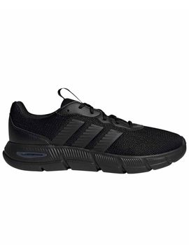 zapatilla adidas walking CLOUDFOAM FLEX - LACES, negro