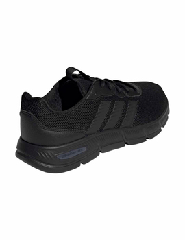 zapatilla adidas walking CLOUDFOAM FLEX - LACES, negro