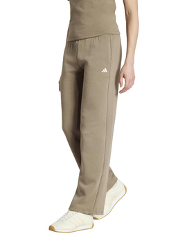 pantalón mujer recto adidas W SL FC PT, marrón