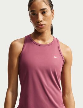 camiseta asas mujer nike  TEMPO  DRI-FIT RUNNING, rosa