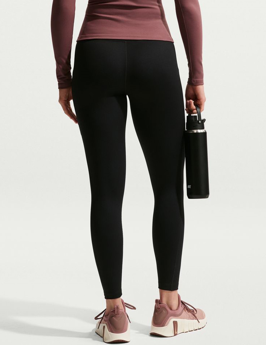 malla larga mujer nike  ONE HIGH-WAISTED 7/8 L, negro