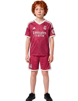 minikit camiseta, pantalón y medias Real Madrid 3ª  26/27 REAL 3 Y KIT, rosa