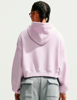 sudadera oversize nike  abierta de capucha mujer ESTUDIO, lila