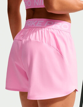 short mujer nike  PRO WOMEN'S DRI-FIT, rosa