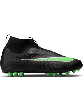 bota de fútbol nike jr  SUPERFLY 11 ACADEMY AG, negro/verde