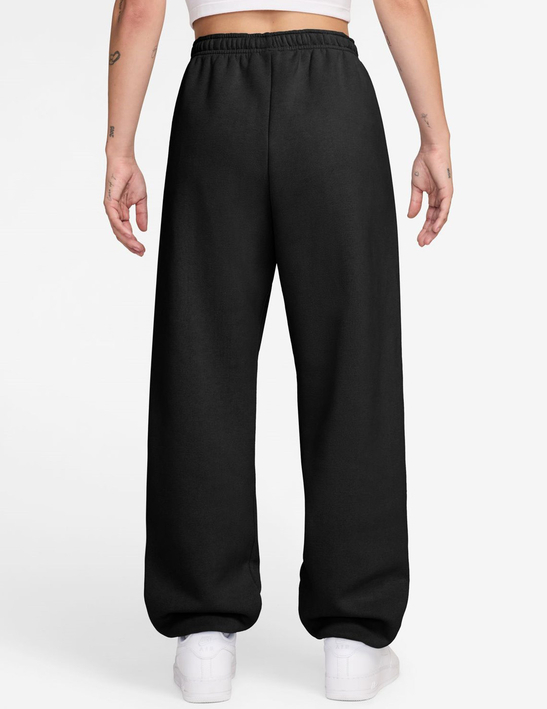 pantalón mujer nike  STUDIO FLEECE , negro