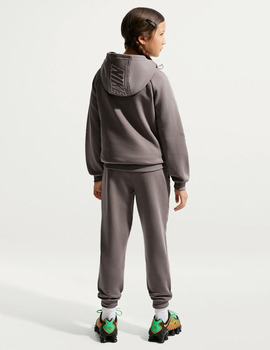 chandal  capucha nike junior CLUB FLEECE, gris