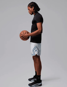 short hombre JORDAN SPORT diamond, blanco/azul