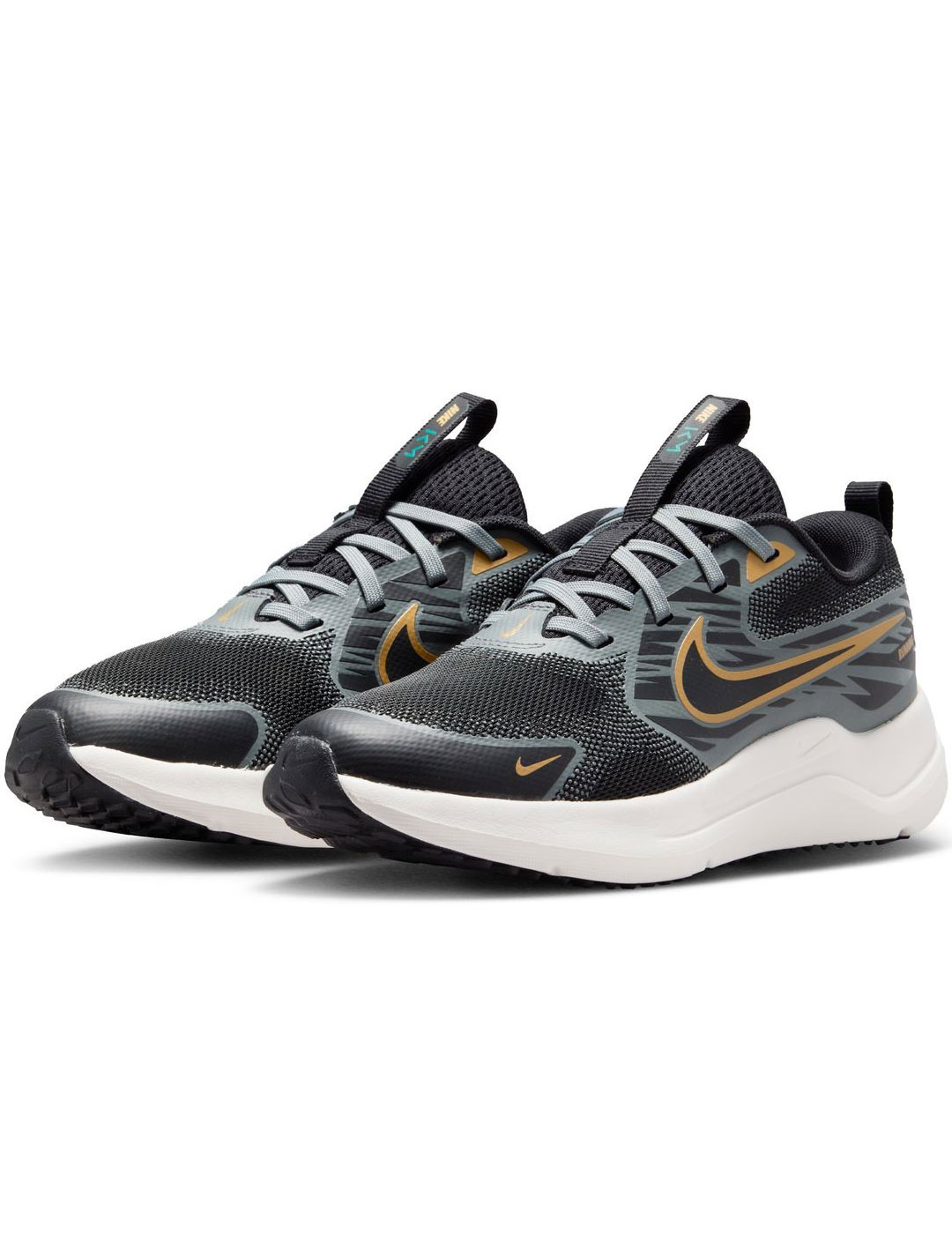 zapatilla nike junior COSMIC RUNNER , negro/oro