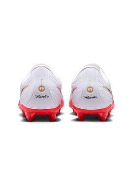 bota de fútbol hombre nike TIEMPO MAESTRO ACADEMY ARTIFIC, blanco/rojo