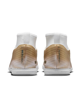 zapatilla fútbol sala nike kyllian Mbpeé JR SUPERFLY 11, oro/verde