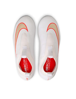 bota de fútbol junior nike SUPERFLY 11 ACADEMY AG, blanco/oro