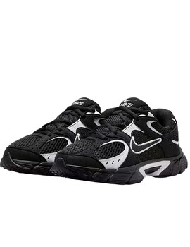 zapatilla junior nike  V5 RUNNER SUEDE , negro/blanco