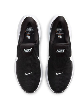 zapatilla mujer  nike sin cordon nike REVOLUTION 8 EASYON , negro/blanco