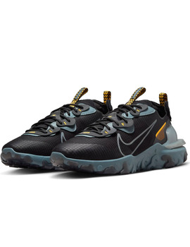 zapatilla hombre NIKE REACT VISION, negro/gris/amarillo