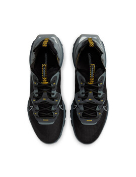 zapatilla hombre NIKE REACT VISION, negro/gris/amarillo