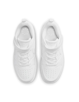 zapatilla nike con velcro  COURT BOROUGH LOW , blanco